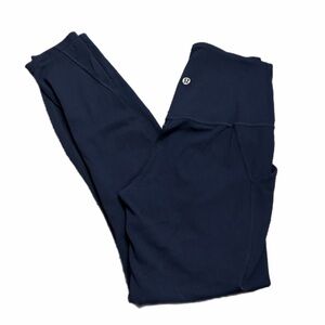 Lululemon Align High Rise Pant with Pockets 25" (True Navy) Size 4